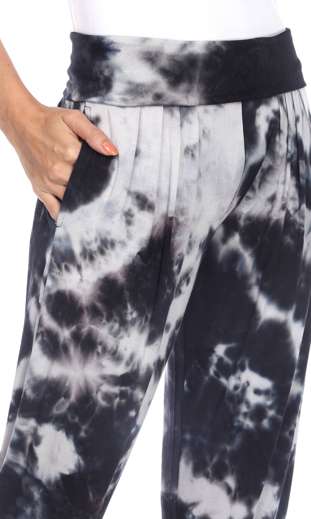 TIE DYE HAREM PANTS