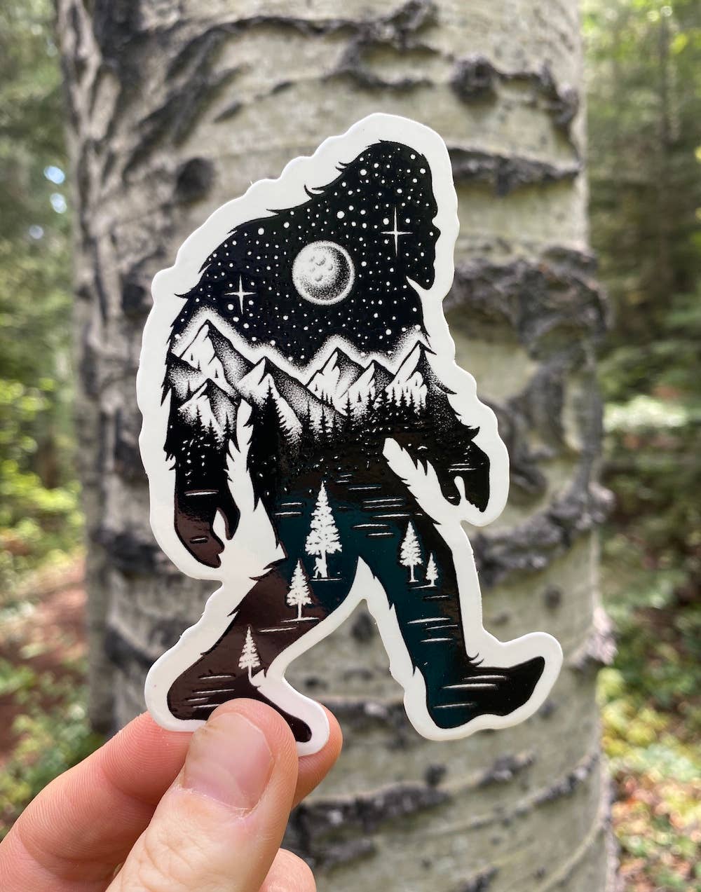 Sasquatch Yeti Bigfoot Sticker