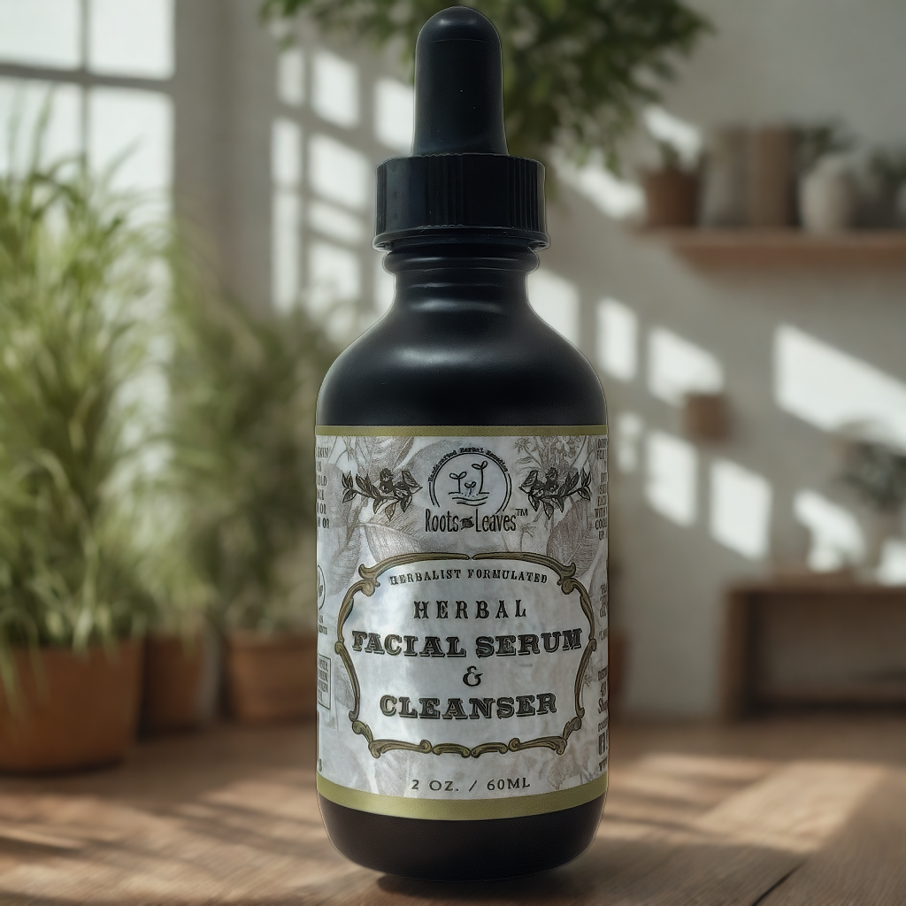 Organic Facial Serum & Cleanser