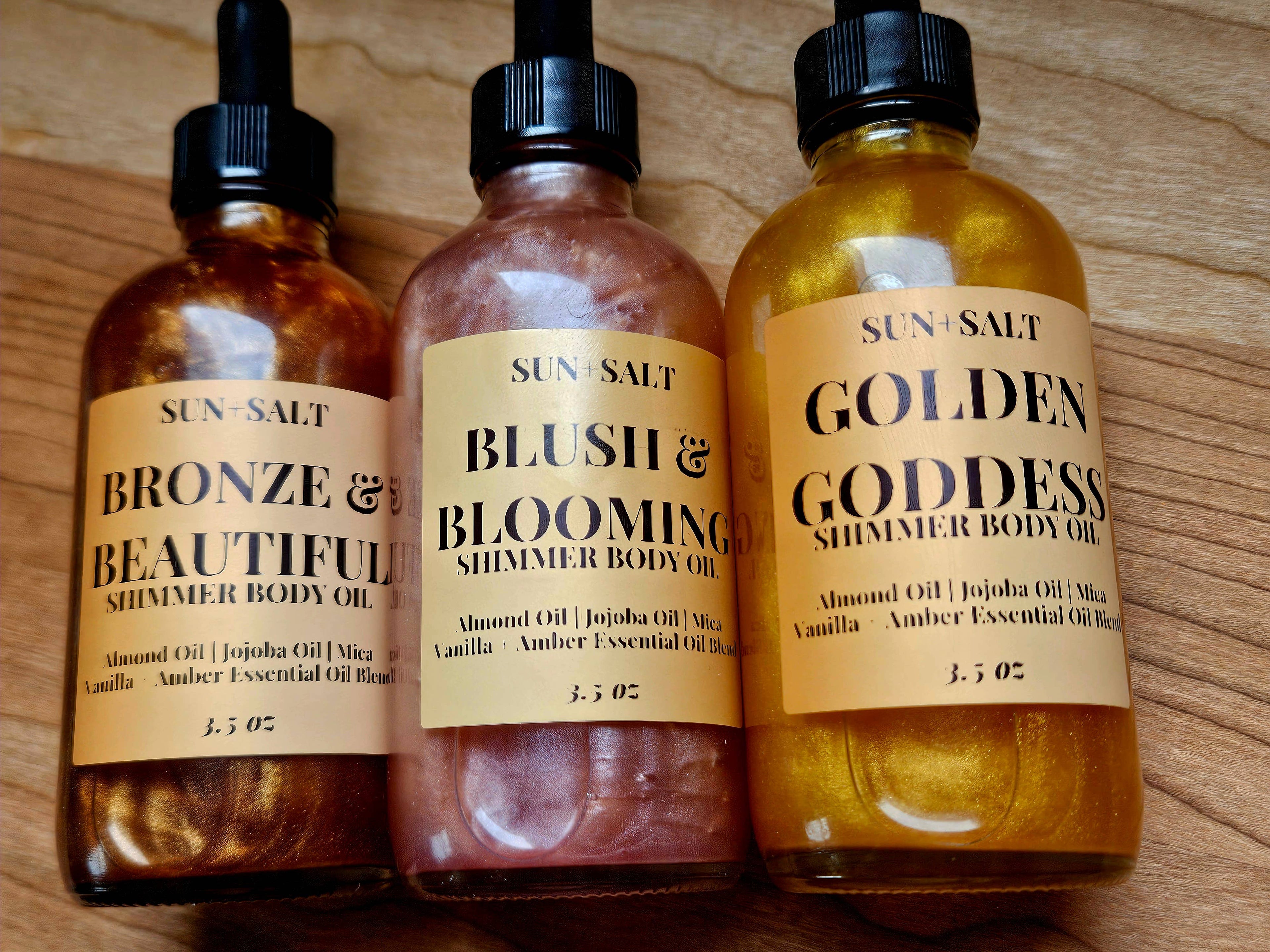 SUMMER SHIMMER OIL COLLECTION | NATURAL SKINCARE