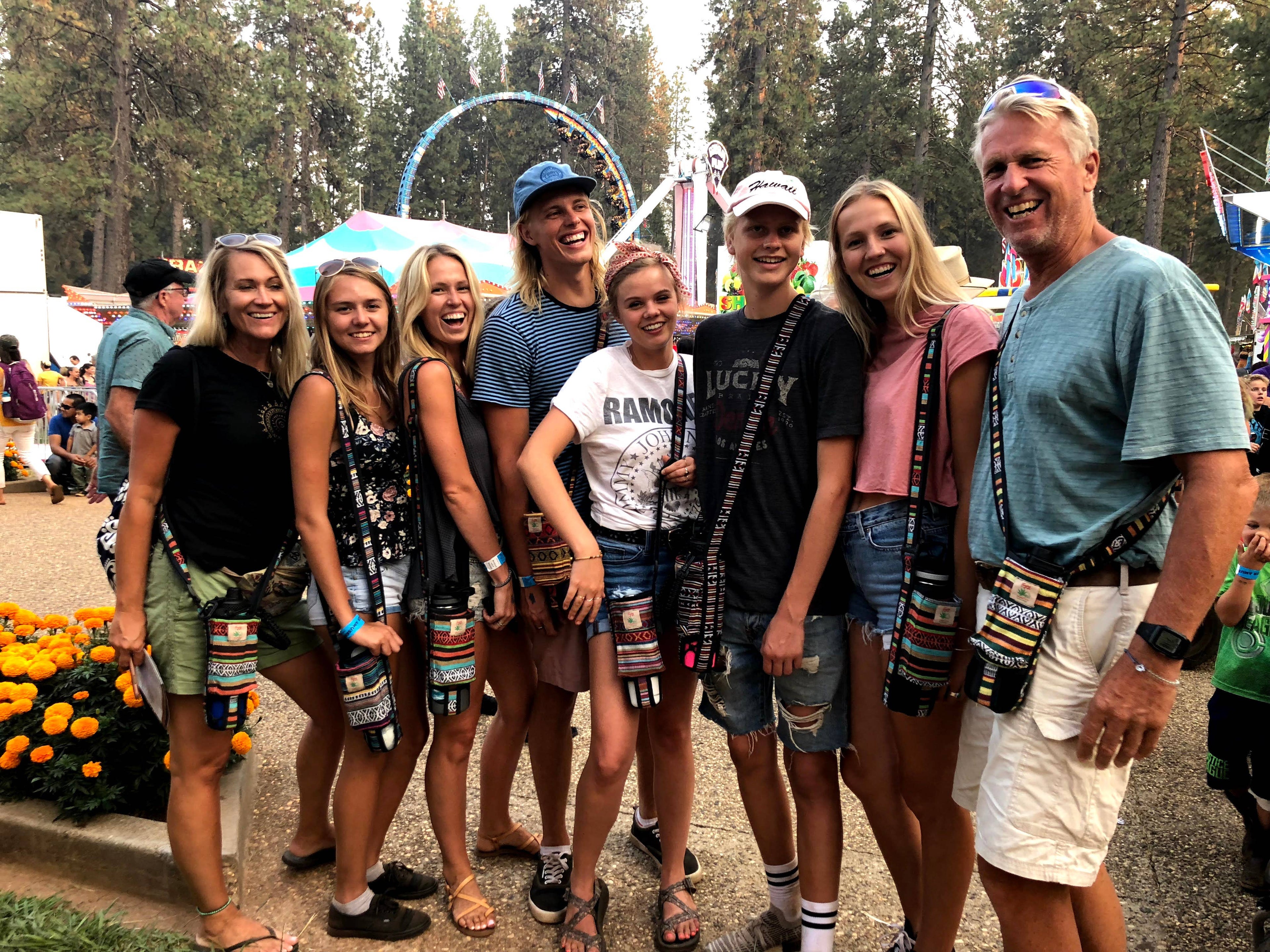 Assorted Water Bottle Holder and Phone Pocket