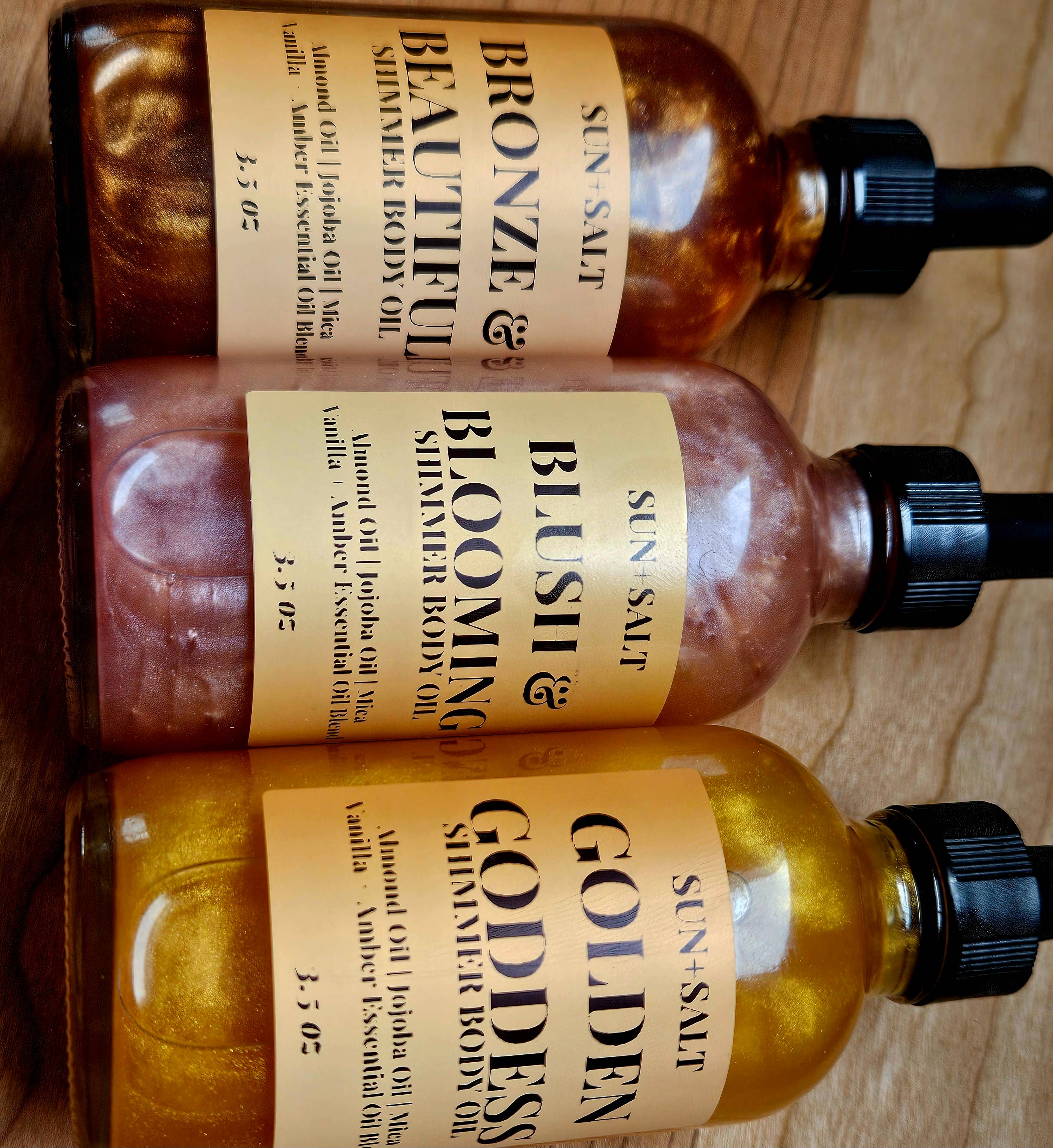 SUMMER SHIMMER OIL COLLECTION | NATURAL SKINCARE