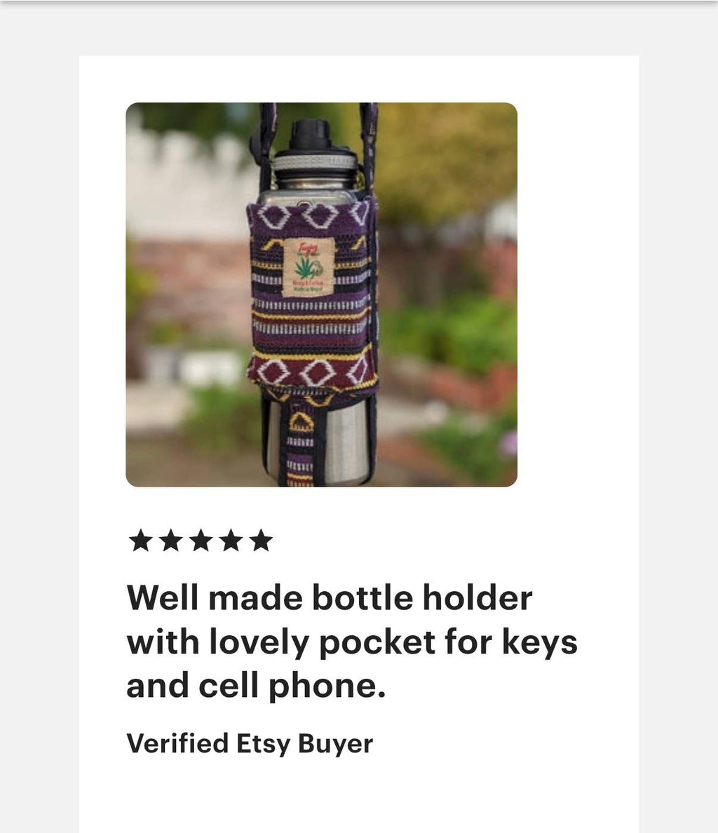 Assorted Water Bottle Holder and Phone Pocket