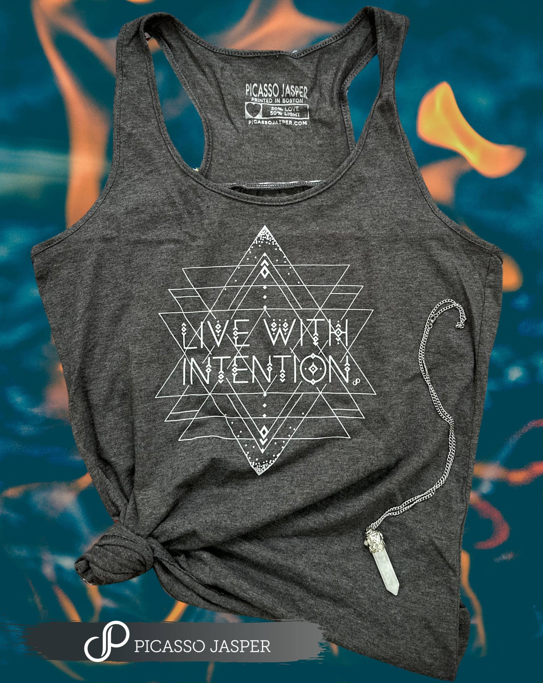 Live with Intention, Gathered Racerback Tank