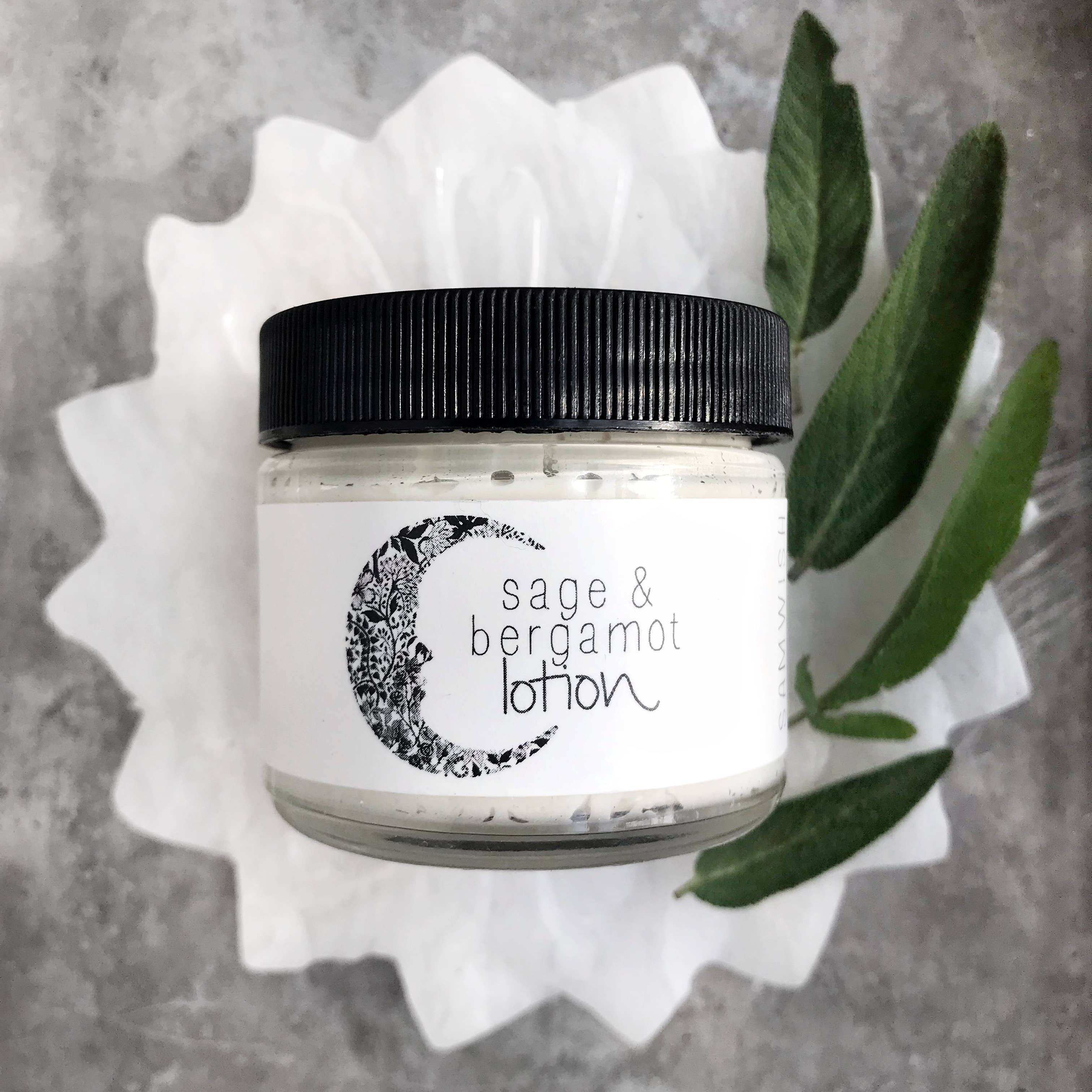 Sage & Bergamot Lotion: 2 oz