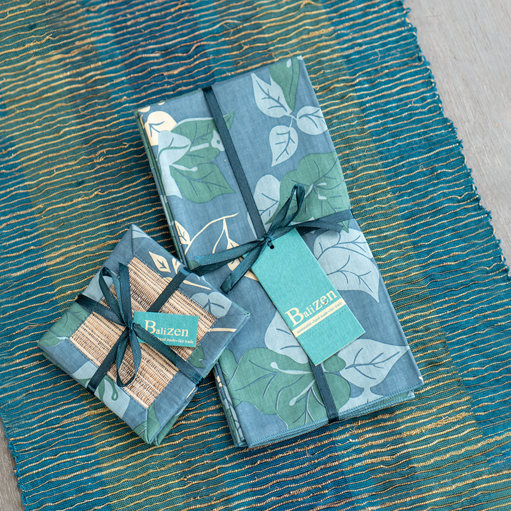 Napkins set/4 | Bougainvillea Moss