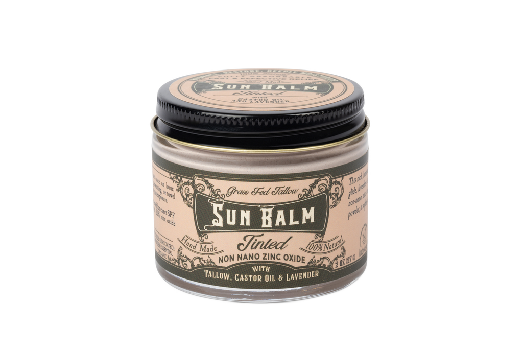 Sun Balm - Tinted Tallow Lavender Sunscreen "reef safe"