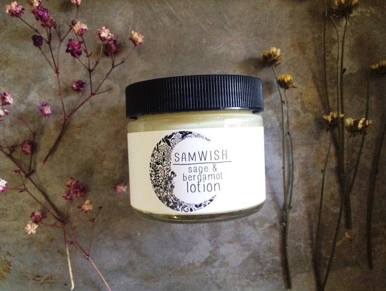 Sage & Bergamot Lotion: 2 oz