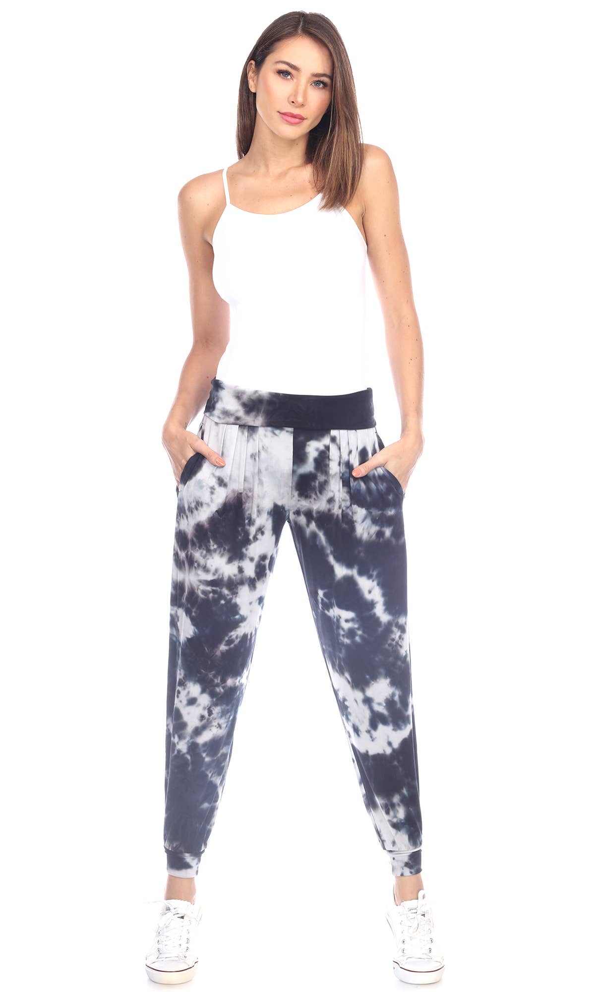 TIE DYE HAREM PANTS