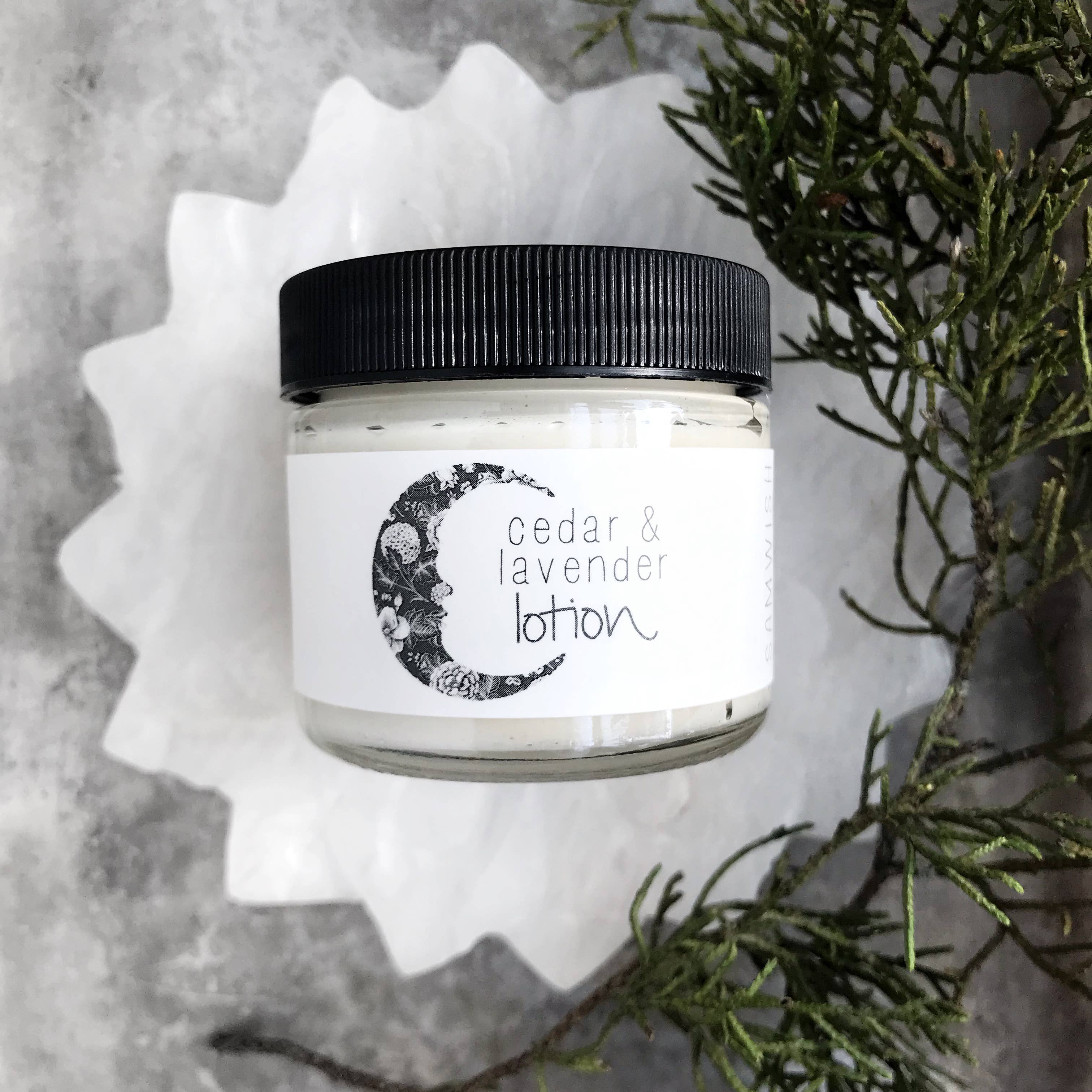 Cedar & Lavender Lotion: 2 oz