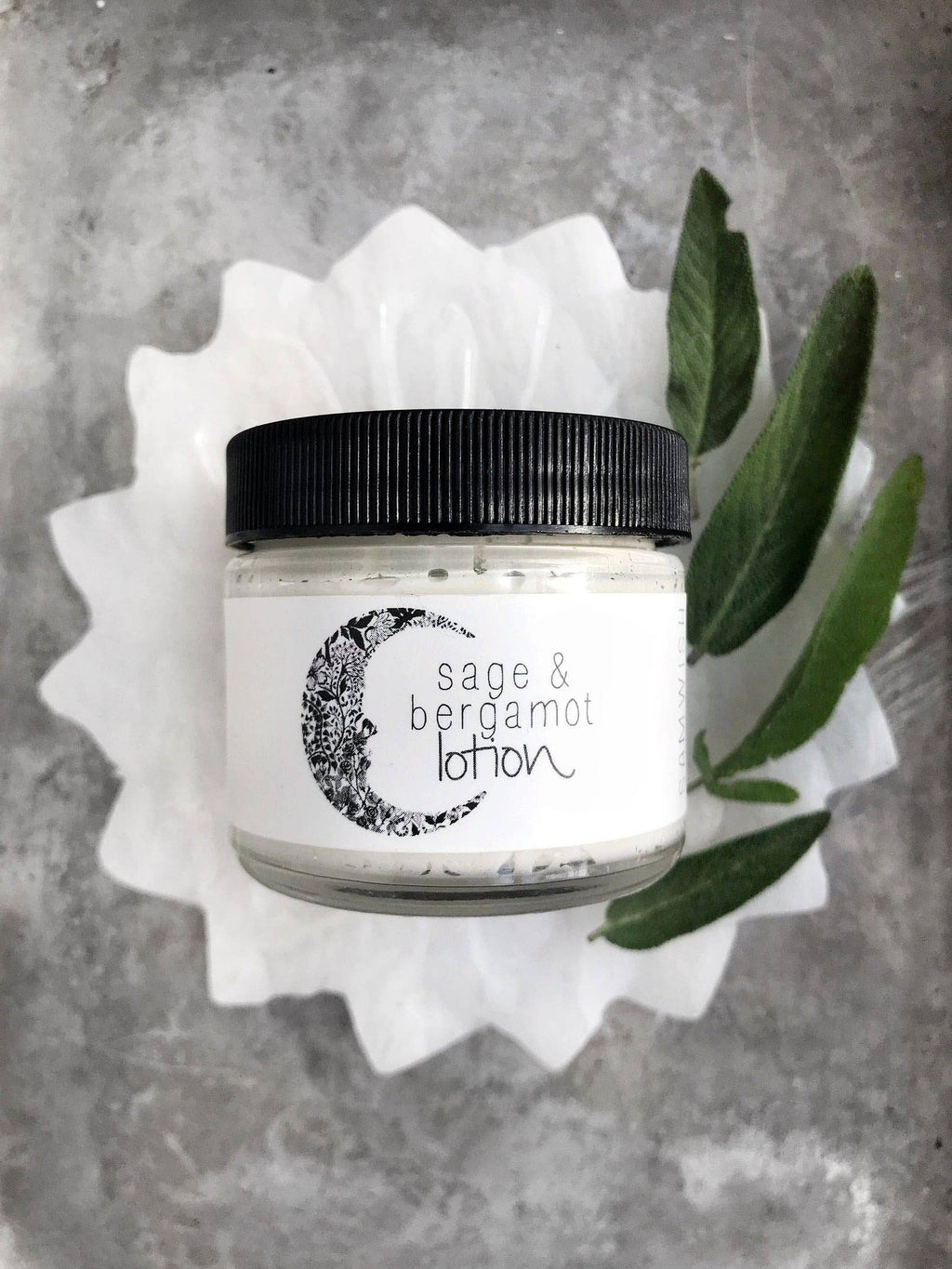Sage & Bergamot Lotion: 2 oz