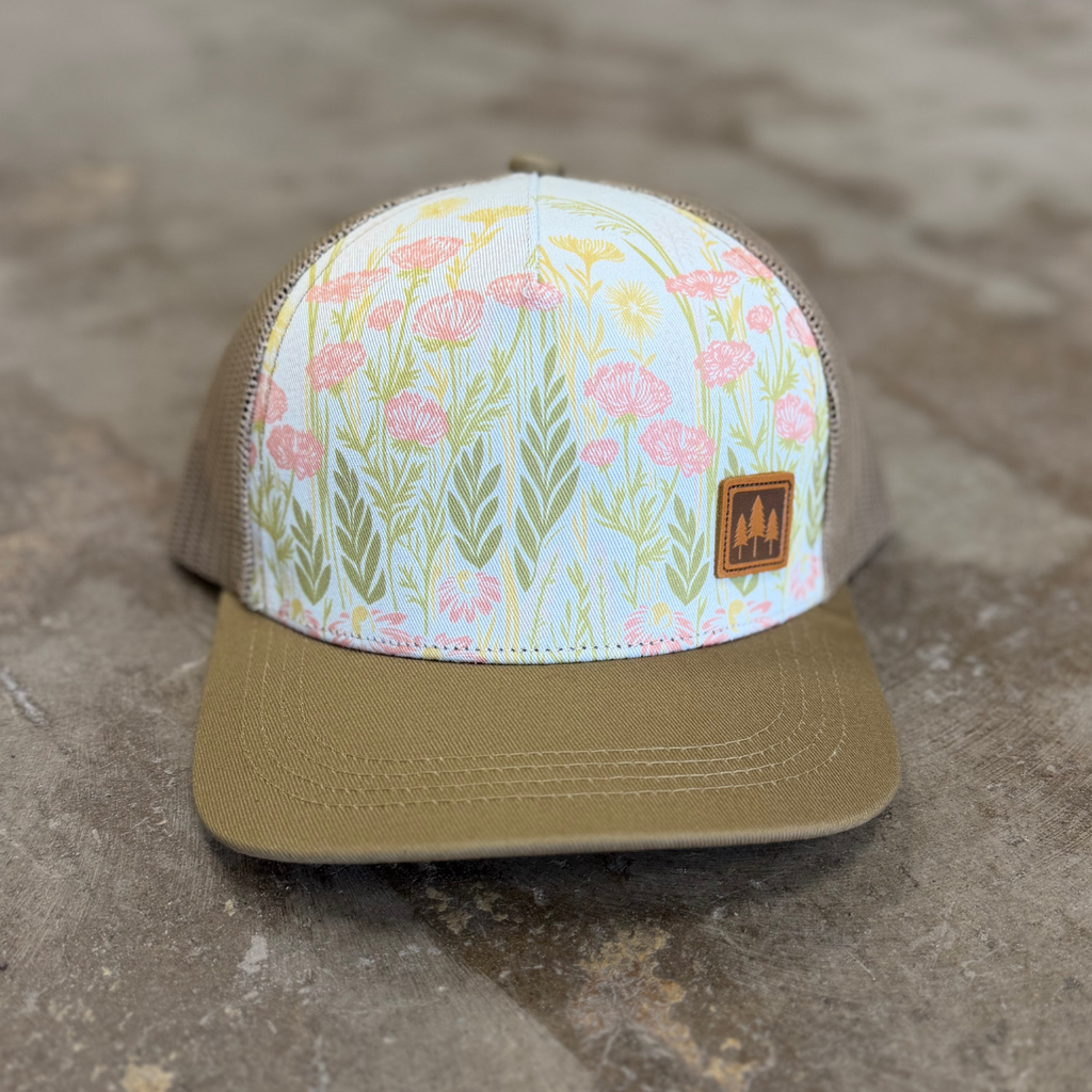 Wild Field Unisex Trucker - Sage Green