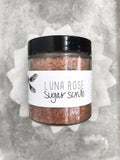 Luna Rose Sugar Scrub: 4 oz
