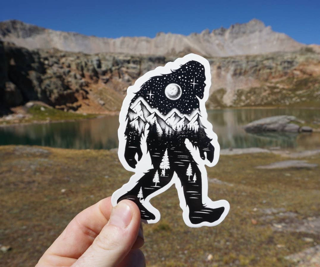 Sasquatch Yeti Bigfoot Sticker