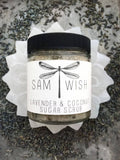 Lavender & Coconut Sugar Scrub: 4 oz