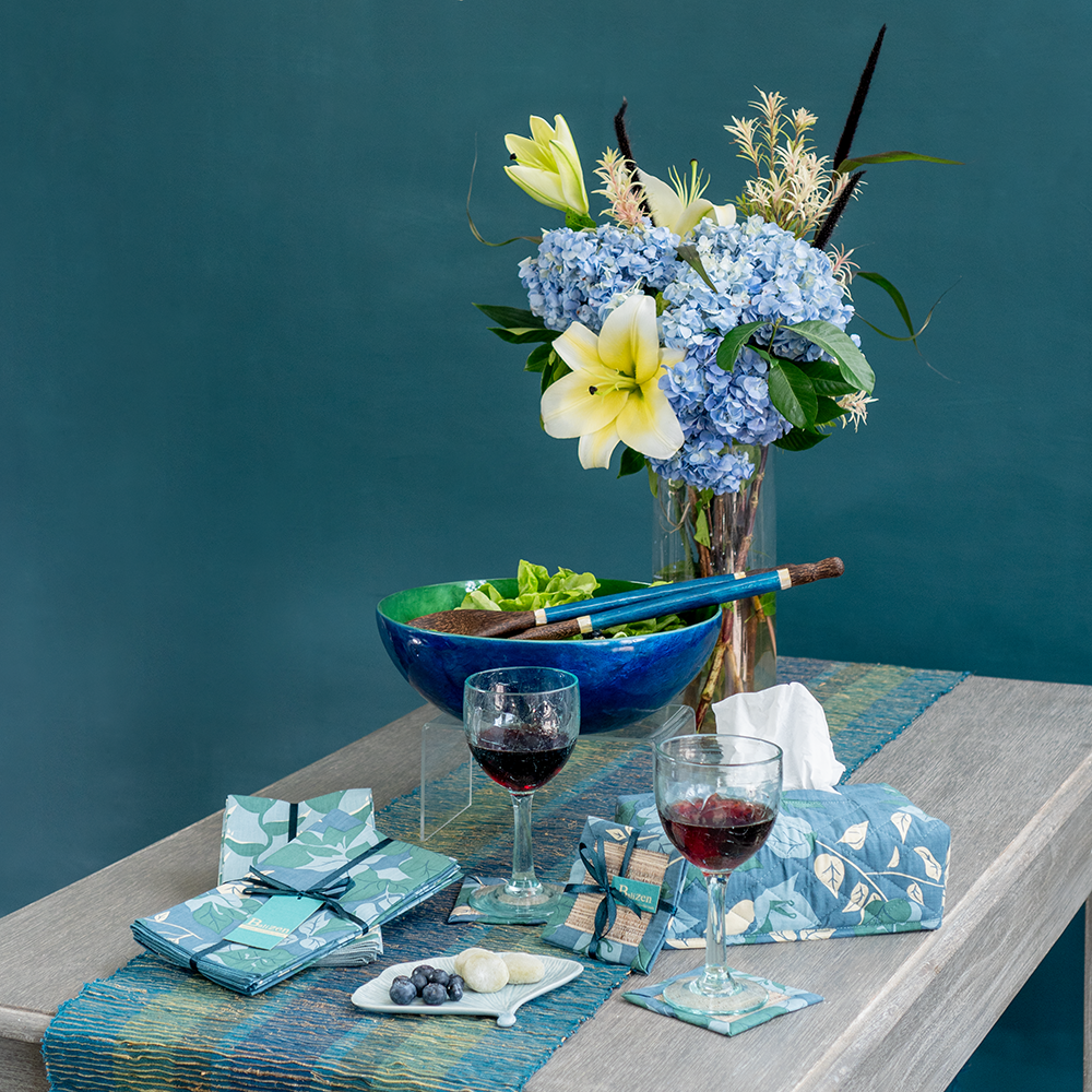 Napkins set/4 | Bougainvillea Moss