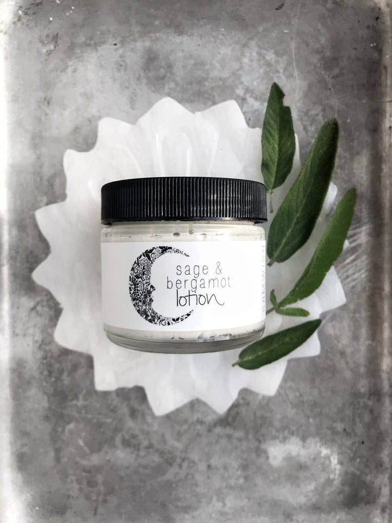Sage & Bergamot Lotion: 2 oz