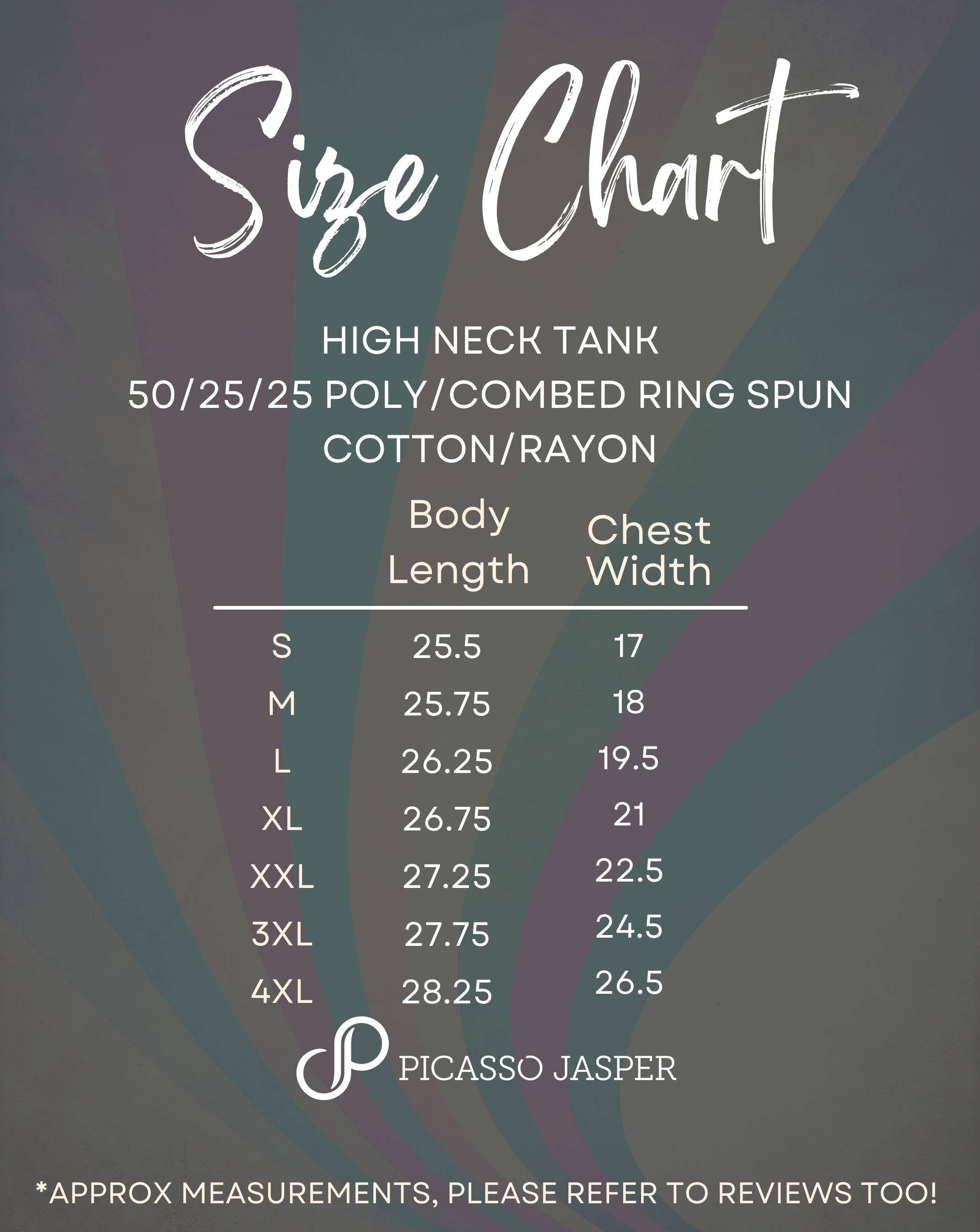 Live By The Sun, Love By The Moon, Tank: Large