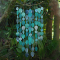 Capiz Chime Leaf | Teal