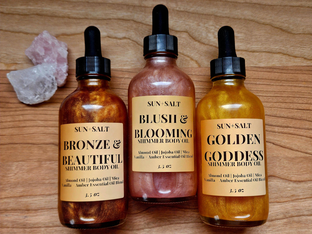 SUMMER SHIMMER OIL COLLECTION | NATURAL SKINCARE
