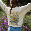 Wild Field Unisex Hoodie - Heather Natural